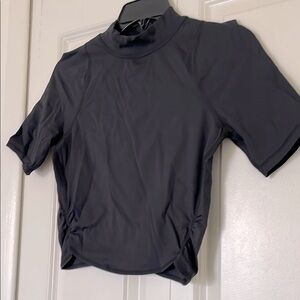 Zella black crop top